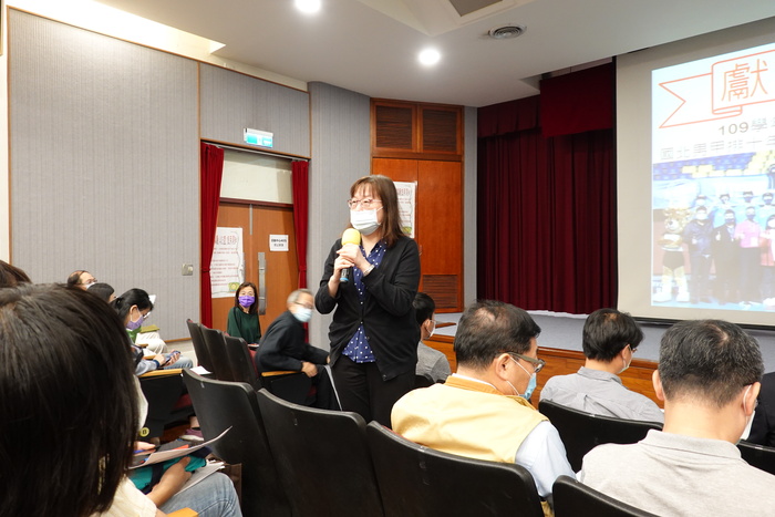 109學年度第2學期教師座談會進修推廣處處長報告