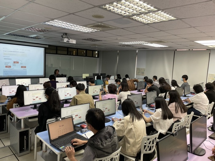 110年3月16日GOOGLE MEET 教育訓練上課情形